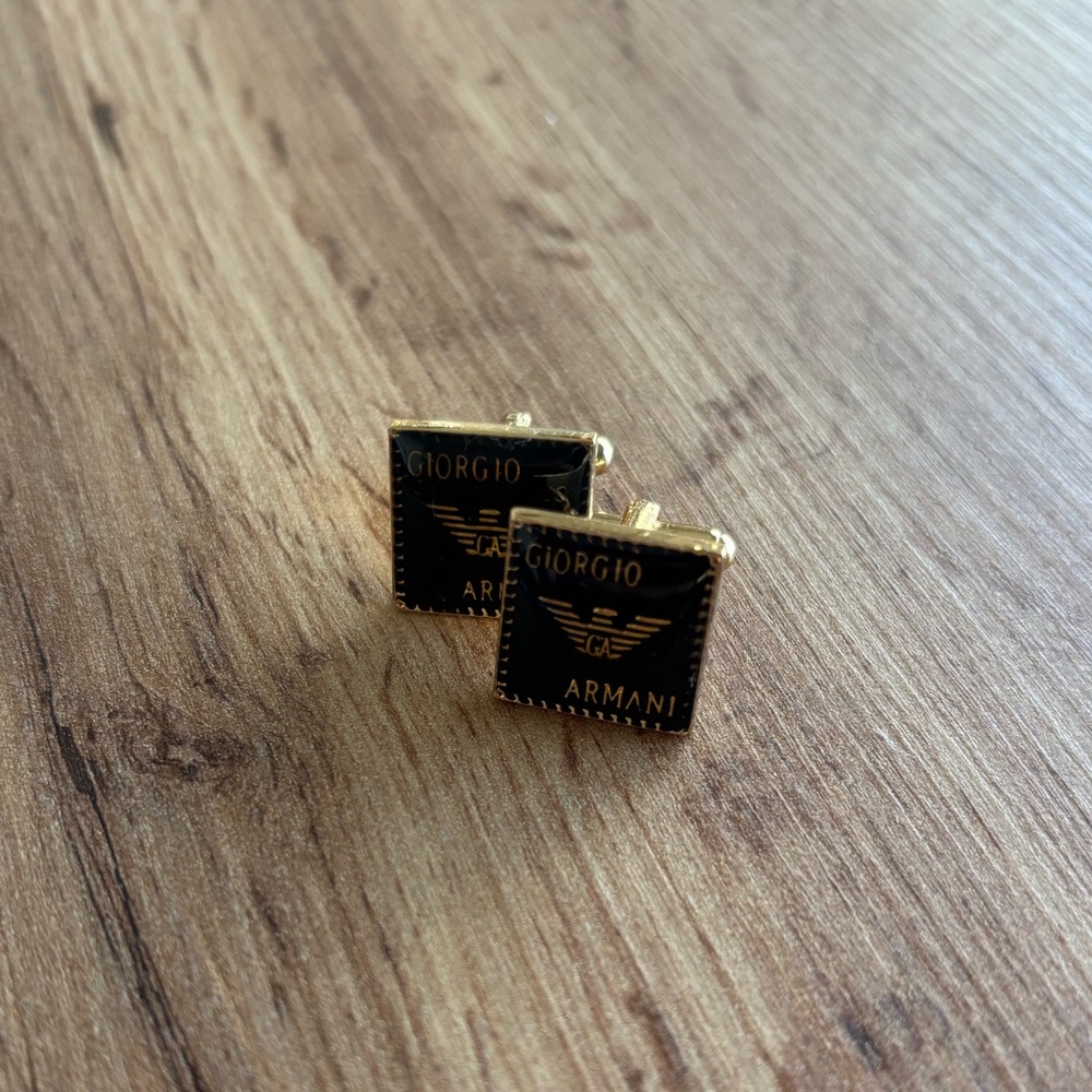 Vintage Giorgio Armani cufflinks